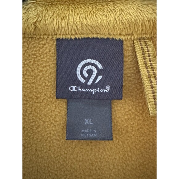 C9 Champion Women’s jacket Zip High Pile Teddy Jacket mustard size XL warm cozy - Picture 13 of 15